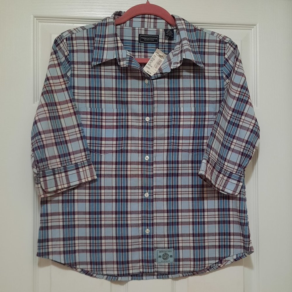 American Eagle Outfitters Plaid Shirt